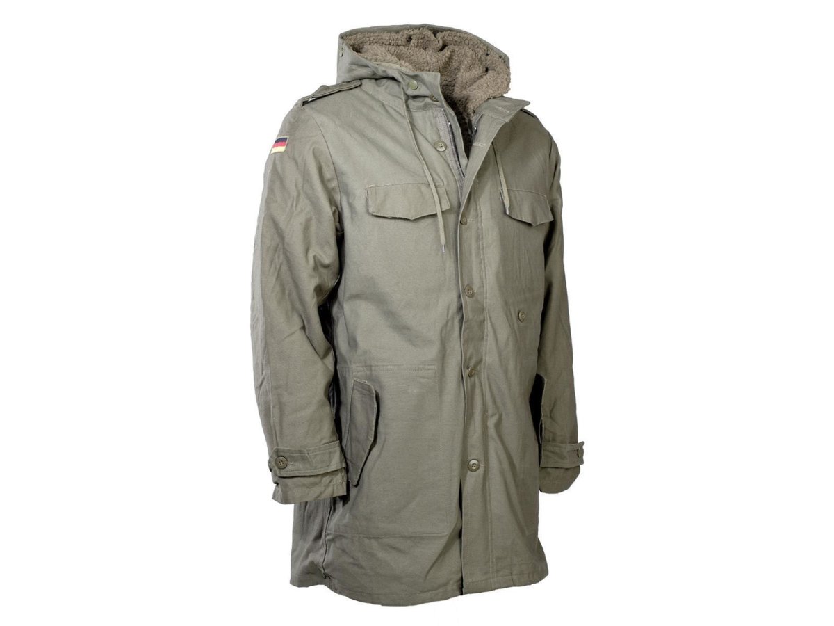 Bw Bundeswehr Parka Mit Futter Oliv