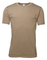 BW Bundeswehr Unterhemd kurzarm, beige, original