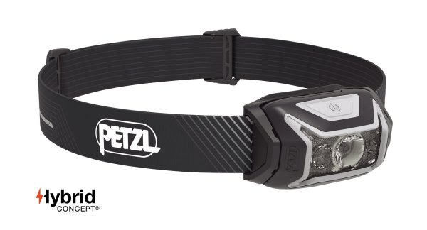 PETZL Stirnlampe ACTIK Core, grau