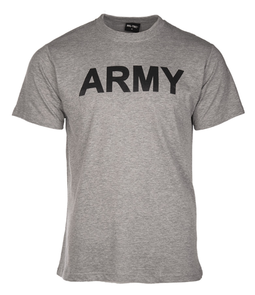 T-Shirt, ARMY, dunkelgrau