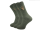 Jägersocken Hirsch, oliv - halblang - 3er-Pack