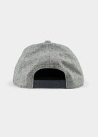 Bavarian Caps - Edelweiß Flanell, grau (Snapback)