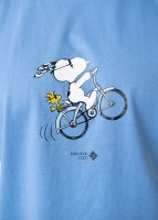 Bavarian Caps - T-Shirt PEANUTS RADLN, blau