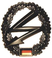 Bundeswehr Barettabzeichen Fernmelder