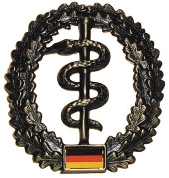 Bundeswehr Barettabzeichen Sanitäter